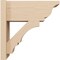 Ekena Millwork 7 1/2-in W x 16-in D x 16-in H Balboa Trad Rough Cedar Woodgrain TimberThane Outlooker, Primed Tan OUTUR075X16X16BOA04RCPR - alternate 3